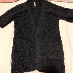 Navy cardigan